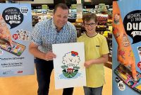 Le tatouage de Charles Leduc, le héros sherbrookois de la Fondation Charles-Bruneau, en vente chez IGA